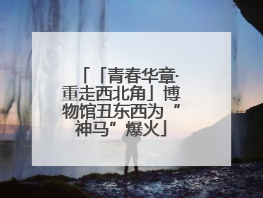 「青春华章·重走西北角」博物馆丑东西为“神马”爆火