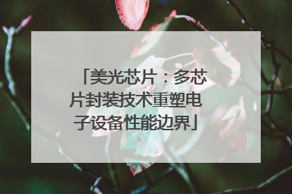 美光芯片：多芯片封装技术重塑电子设备性能边界
