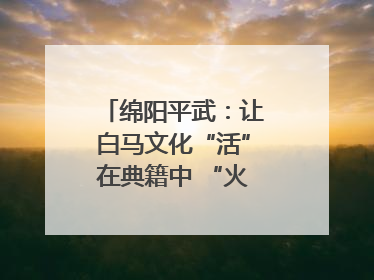 绵阳平武：让白马文化“活”在典籍中 “火”在生活里｜新闻发布最前线