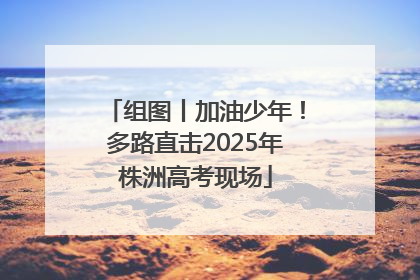 组图丨加油少年！多路直击2025年株洲高考现场