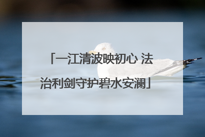 一江清波映初心 法治利剑守护碧水安澜