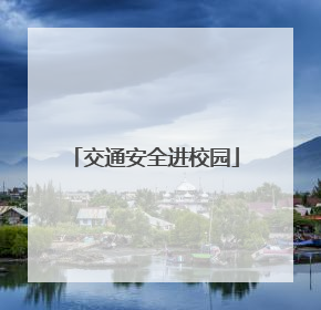 交通安全进校园