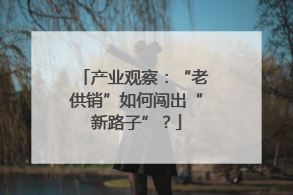 产业观察：“老供销”如何闯出“新路子”？