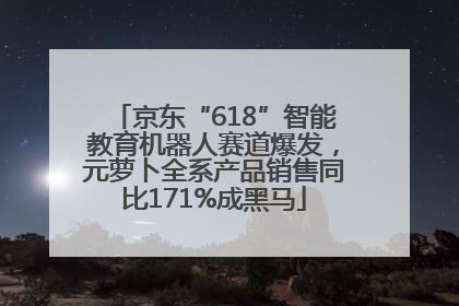 京东“618”智能教育机器人赛道爆发，元萝卜全系产品销售同比171%成黑马
