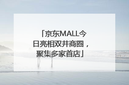 京东MALL今日亮相双井商圈，聚集多家首店