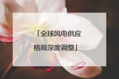 全球风电供应格局深度调整