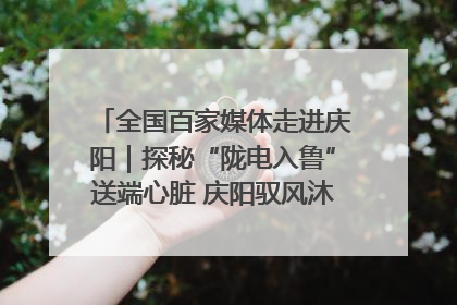 全国百家媒体走进庆阳｜探秘“陇电入鲁”送端心脏 庆阳驭风沐光点亮齐鲁万家