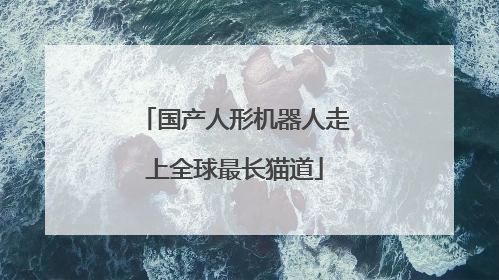 国产人形机器人走上全球最长猫道