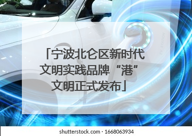 宁波北仑区新时代文明实践品牌“港”文明正式发布