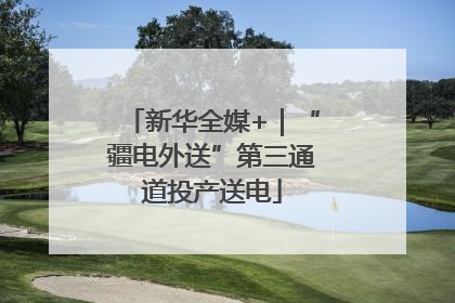 新华全媒+｜“疆电外送”第三通道投产送电