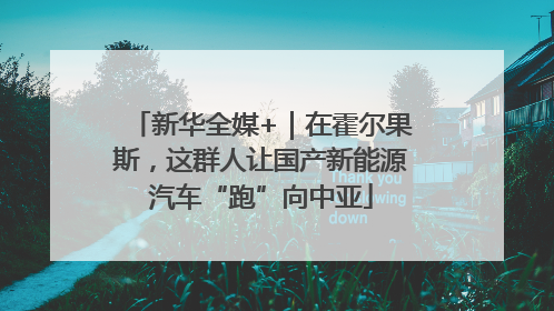 新华全媒+｜在霍尔果斯，这群人让国产新能源汽车“跑”向中亚