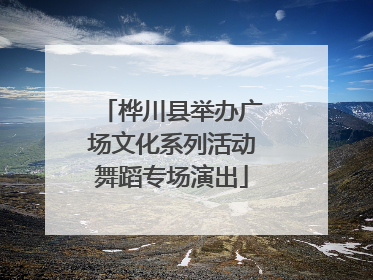桦川县举办广场文化系列活动舞蹈专场演出