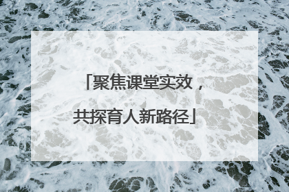 聚焦课堂实效，共探育人新路径