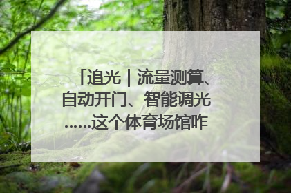 追光｜流量测算、自动开门、智能调光……这个体育场馆咋这么先进？