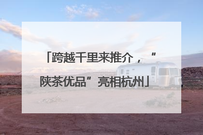 跨越千里来推介，“陕茶优品”亮相杭州