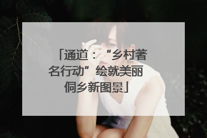 通道：“乡村著名行动”绘就美丽侗乡新图景