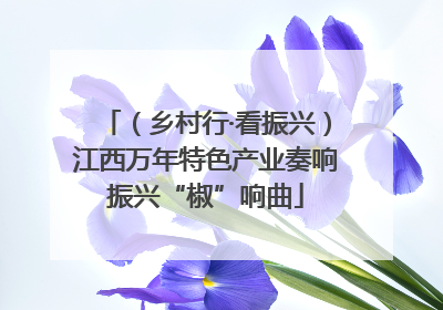 （乡村行·看振兴）江西万年特色产业奏响振兴“椒”响曲
