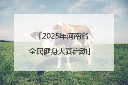 2025年河南省全民健身大赛启动