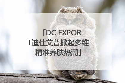 DC EXPORT迪仕艾普掀起多维精准养肤热潮